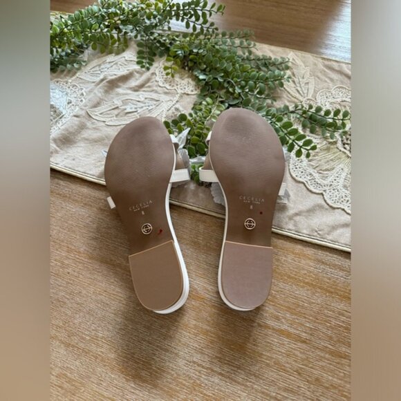 Anthropologie Cecelia New York Lila Slide Sandals Size 8 NWOT $179 - Picture 8 of 9